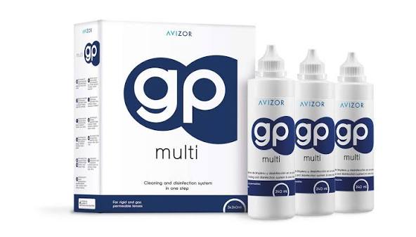 Avizor GP Multi Contact Lens Solution 3 x 240ml